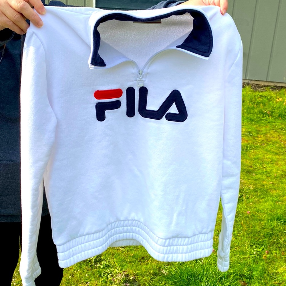 EUC! FILA half zip sweatshirt